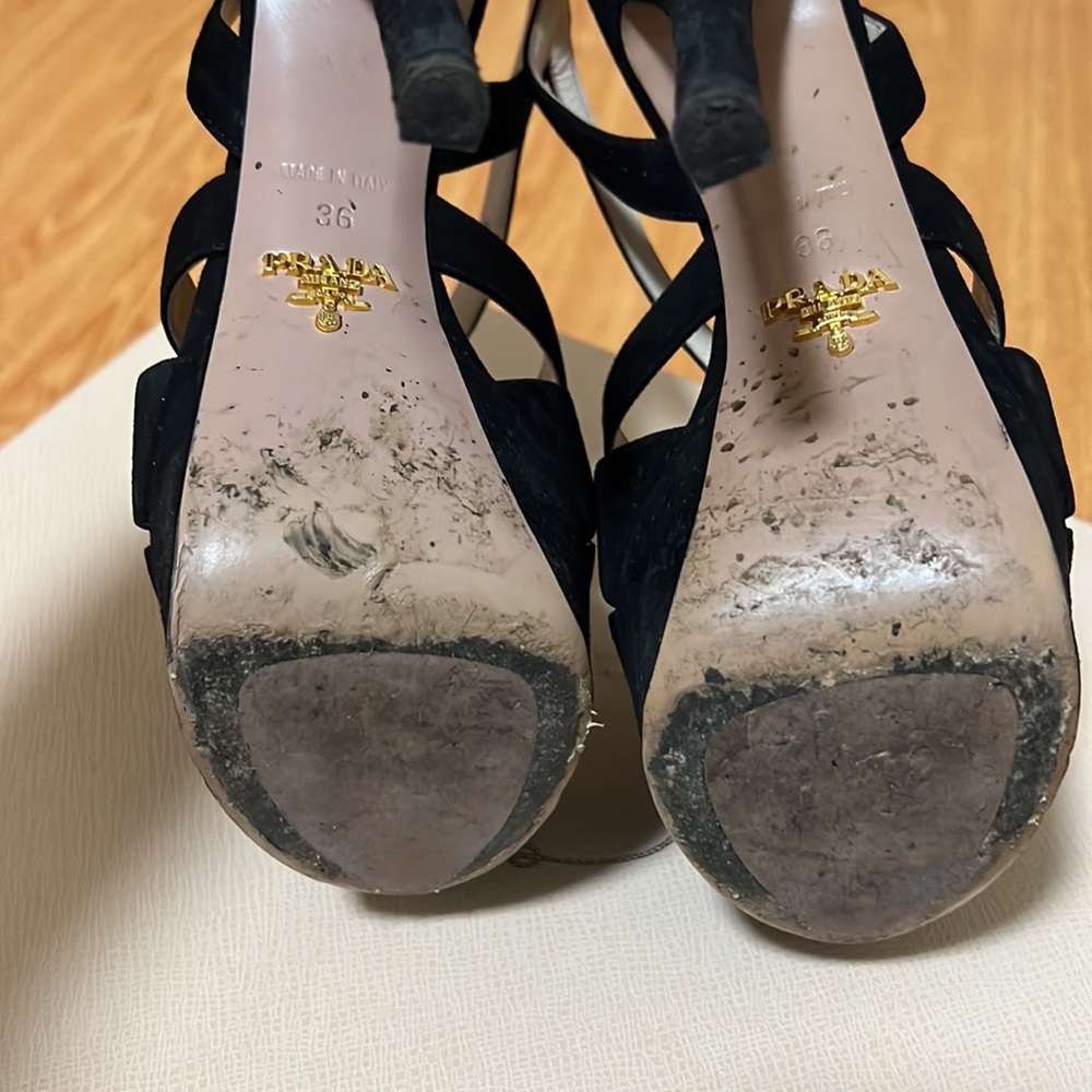 Prada Slingback Heels - Picture 5 of 6